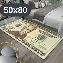 Стильний та зносостійкий килим для дому "20 доларів" 50х80 KT8000502