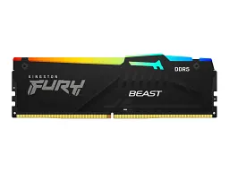 Пам'ять для настільних комп'ютерів Kingston FURY 32 GB DDR5 6000 MHz Beast Black RGB EXPO (KF560C36BBE2A-32)