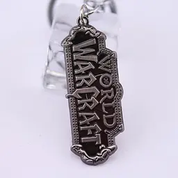 Брелок World of Warcraft Logo Варкрафт срібло.264 - мініатюра 8