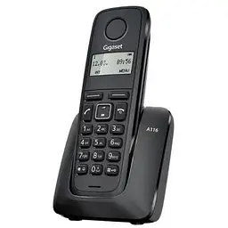 Телефон DECT Gigaset A116 Black (S30852H2801S301)
