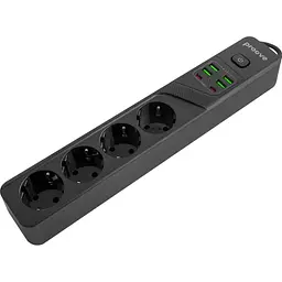 Мережевий фільтр Proove Power Strip P-04 3м (PSP442430001) [151660] - мініатюра 5