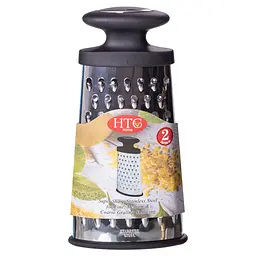 Тертка тристороння з нержавіючої сталі 12*6*24 см Ding Lanfang HP-8-15 - мініатюра 12