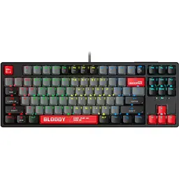 Клавіатура Bloody A4Tech S87 RGB USB Energy Red (S87 (Energy Red))