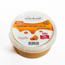 Паста для шугарингу бандажна Silk&Soft 250 г №02, Медова