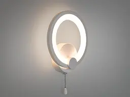 Світлодіодний настінний світильник Diasha 8022/1WH білий 17W - мініатюра 2