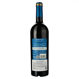 Вино Barone Montalto Primitivo Mandorla Puglia IGТ, червоне, сухе, 0,75 л - мініатюра 2