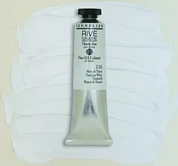 Олійна фарба Rive gauche 40 мл, Титановий білий (Titanium White) - мініатюра 2