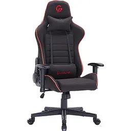 Ігрове крісло GamePro GC575FB Black Red Fabric (GC575FB)