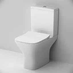 Унітаз-компакт AM.PM Gem без обідка з сидінням мікроліфт white CGA8601SC - мініатюра 5