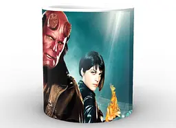 Кружка GeekLand Хеллбой Hellboy вогонь HL.02.007 - мініатюра 2