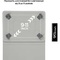 Чохол до планшета Armorstandart Silicone Hooks 10 Rose Gold (ARM59080) - мініатюра 4