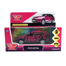 Автомодель Technopark Glamcar Toyota Rav4, рожевий (RAV4-12GRL-COW) - мініатюра 4