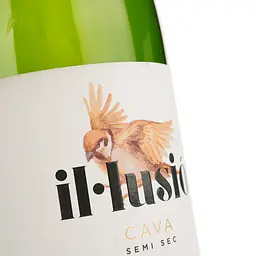 Ігристе вино IL Lusio Cava біле напівсухе 0.75 л - мініатюра 3