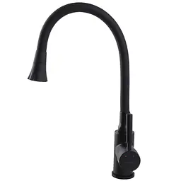 Змішувач для кухні Globus Lux Lazer GLLR-0203SA-BB-B01 Чорний матовий - мініатюра 5