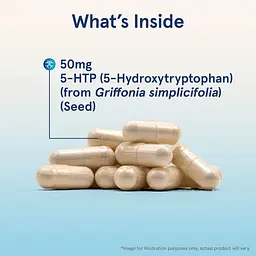 Гідроксітриптофан Jarrow Formulas 5-HTP 50 мг 90 капсул - мініатюра 5