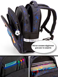 Шкільний ортопедичний рюкзак 6 в 1 для хлопчика School Standard 38х30х18 см з Джойстиком для першокласника (SET 150-37) - мініатюра 8