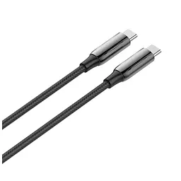 Дата кабель USB-C to USB-C 2.0m (PVC+Aluminum Alloy) (PD Fast Charging 240W) 5А black ColorWay (CW-CBPDCC070-BK) - мініатюра 5
