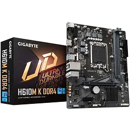 Материнська плата GIGABYTE H610M K DDR4