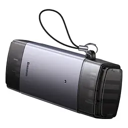 Карт рiдер Baseus Lite Series USB-A & Type-C to SD/TF Card Reader Сірий WKQX060113 - мініатюра 4