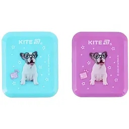 Точилка з контейнером прямокутна Kite Studio Pets упаковка 24 шт. (SP26-116)