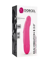 Вібратор для точки G Dorcel Real Vibration 2.0 16 см рожевий - мініатюра 7