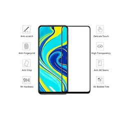 Скло захисне Drobak Xiaomi Redmi Note 9 (Black) (121281) (121281) - мініатюра 2