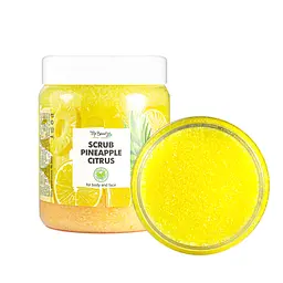 Скраб для обличчя та тіла Top Beauty Pineapple Citrus з ароматом ананас-цитрус та кокосовою олією 250 мл