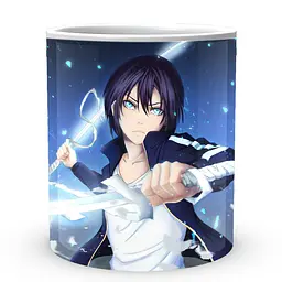Кухоль GeekLand Noragami Бездомний Бог Ято з двома катанами NRG 02.002 330 мл білий - мініатюра 2