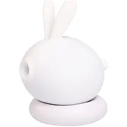 Вакуумний стимулятор KissToy Too Simple White (SO8716) [108481]