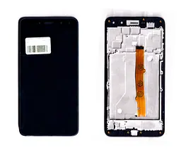 Дисплей Huawei Y5 2017 (MYA-L22/Y5 III/MYA-U29)/Y6 2017 чорний + рамка!