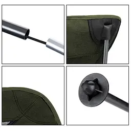 Стілець складаний Naturehike YL06 NH18Y060-Z зелений - мініатюра 6