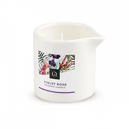 Масажна Свічка Exotiq Massage Candle Violet Rose 60 мл - мініатюра 3