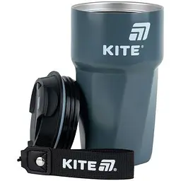 Термокружка Kite 450 мл сіра (K25-1220-1) - мініатюра 4