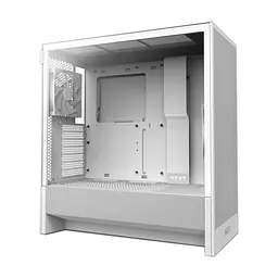 Корпус для ПК NZXT H5 Flow Compact All White (CC-H52FW-01) - миниатюра 3
