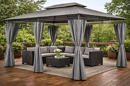 Павільйон садовий Garden Line Orion grey
