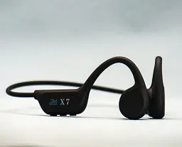 Бездротові вологозахищені навушники Bone Conduction Headphones X7 Black - мініатюра 4