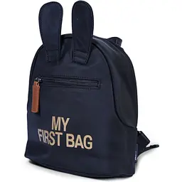 Рюкзак дитячий Childhome My first bag black/gold - мініатюра 3