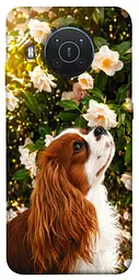 TPU чохол Demsky Flower spaniel для Nokia X10 / X20