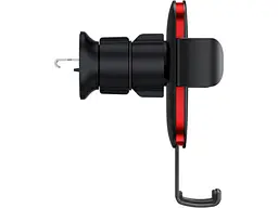 Автомобільний тримач BASEUS Metal Age 2 Gravity Car Mount Air Outlet Version Black (SUJS000001) - мініатюра 3