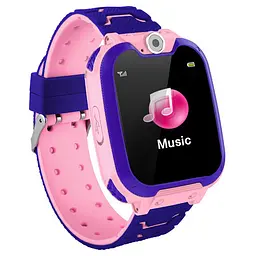 Дитячий розумний смарт годинник з GPS Smart baby watch TD07S + камера Рожевий - мініатюра 4