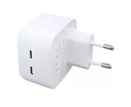 Зарядний пристрій адаптер живлення 35 W Dual USB-C Port Compact Power Adapter (MNWM3) - мініатюра 2