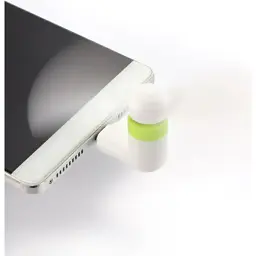 USB вентилятор DK White/Green [111517] - мініатюра 4