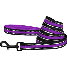 Повідець для собак BronzeDog Mesh, розмір S, 200х1,6 см, фіолетовий - мініатюра 2