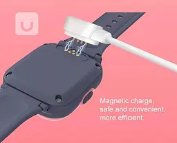 Дитячий розумний смарт годинник Lemfo K07 для дітей з 4G LTE, SIM картою, відеодзвінками, GPS / Wi-Fi / LBS, прослуховуванням, геозоною та кнопкою SOS Синій - мініатюра 10