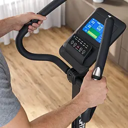 Велотренажер Hop-Sport HS-4500H Creft електромагнітний чорний - мініатюра 3