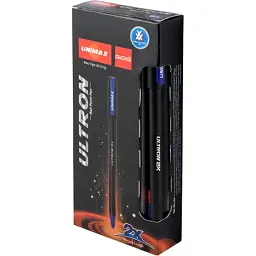 Ручка кулькова Unimax Ultron 2x, синя (UX-146-01) - мініатюра 2