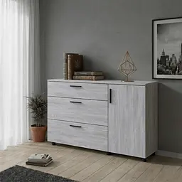 Комод Doros Торн Сосна Натті 3Ш/1Д 135х51.6х80 (41510179) - мініатюра 2