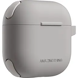 Чохол AmazingThing Omni GripClip Case для Apple AirPods 4 Titan Grey (APRO4OMGY) [131105] - мініатюра 2