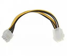 Кабель живлення 8pin M - 6pin M, 0.2м