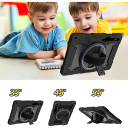 Чохол до планшета BeCover Samsung Galaxy Tab S9 Plus (SM-X810/SM-X816)/S9 FE Plus (SM-X610/SM-X616) 12.4" Black (712917) - мініатюра 4